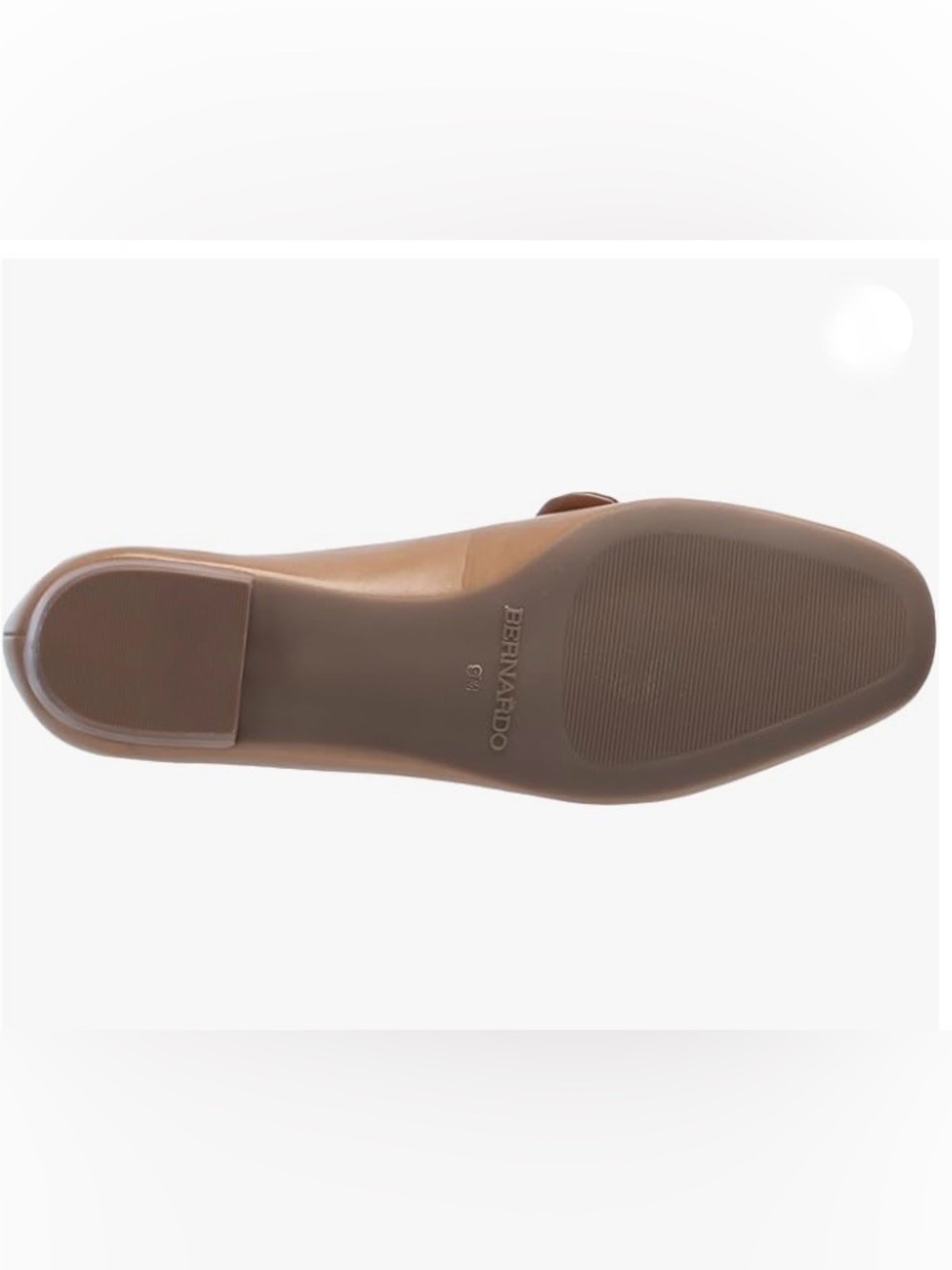 Bernardo Tan Knot-Detail Ballet Flat Size 7 - Picture 6 of 16